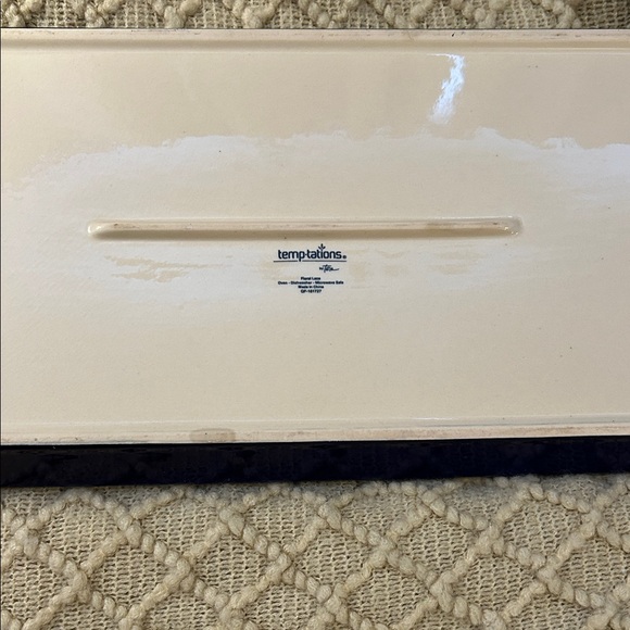 Floral Patterned Rectangular Tray - Picture 5 of 8